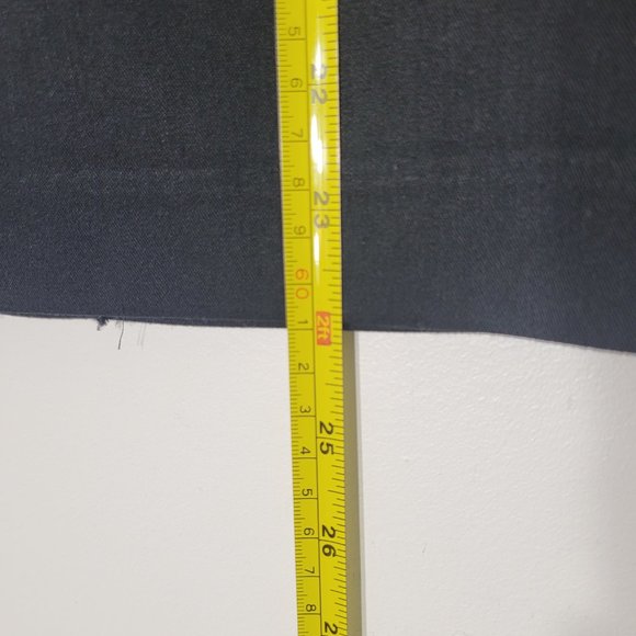 Les Belles Garconnes Vintage Classic Midi Skirt Black Casual Zip Womens Lined - Picture 11 of 15